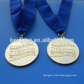 Custom embossed logo glossy gold medals championship